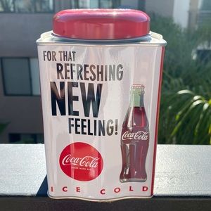 NWT 2017 Coca Cola Collectable Tin Can Box 🥤❤️❣️❤️‍🔥